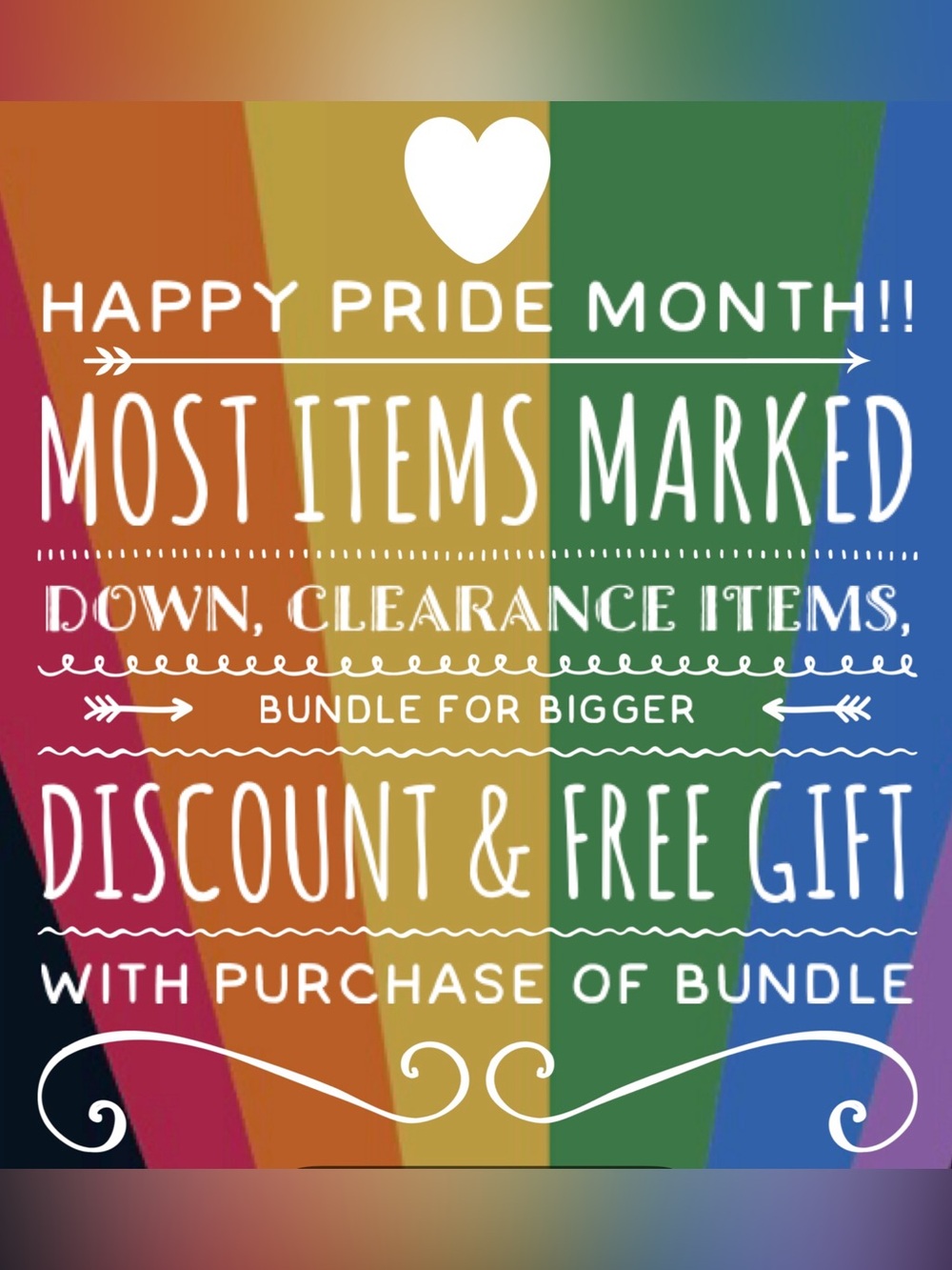 HAPPY PRIDE MONTH SALE!! 🌈